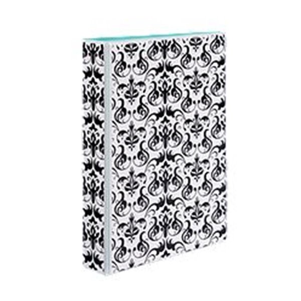 Avery Dennison Avery-Dennison 18445 Durable Mini Fashion Binder; Damask or Light Blue - 1 in. 18445